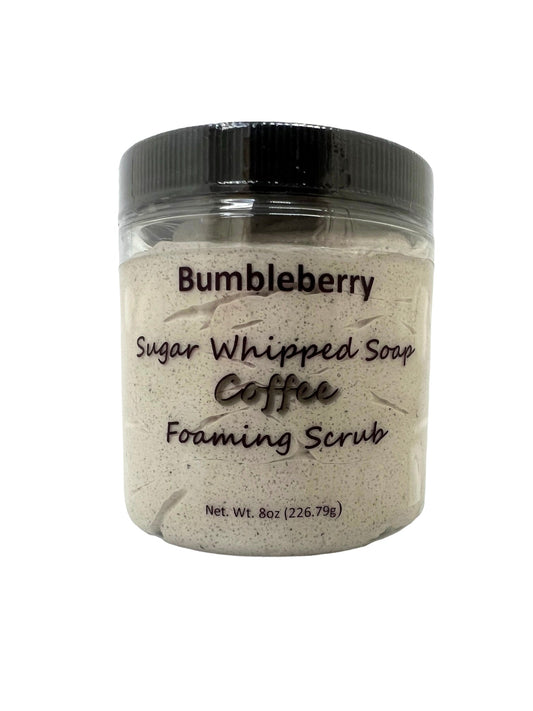 Coffee Sugar Scrub Whipped Soap